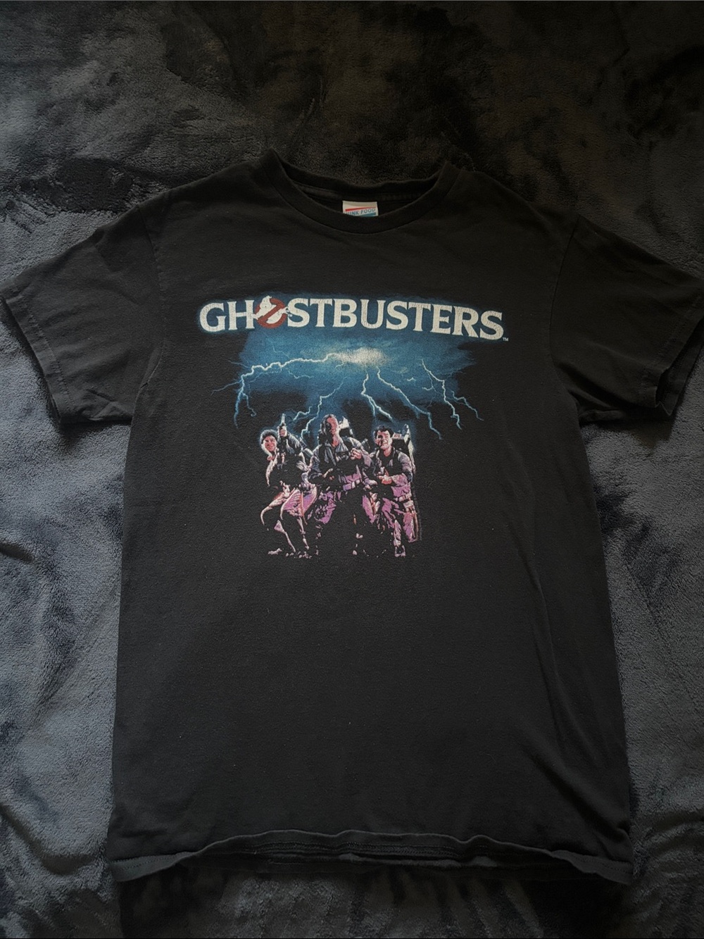 Junk Food Clothing Black Ghostbusters Graphic Tee